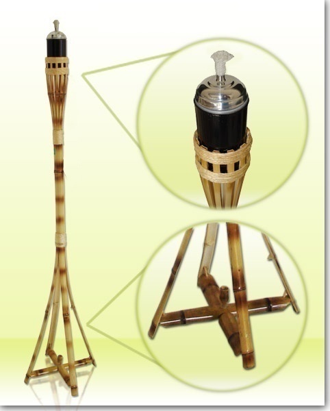 TOCHA BAMBU 1.45M QUADRIPE - FC024