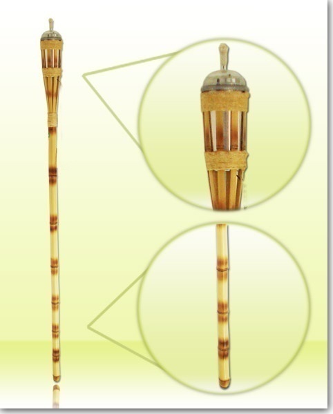 TOCHA BAMBU 1.45M ALUMINIO - FC027